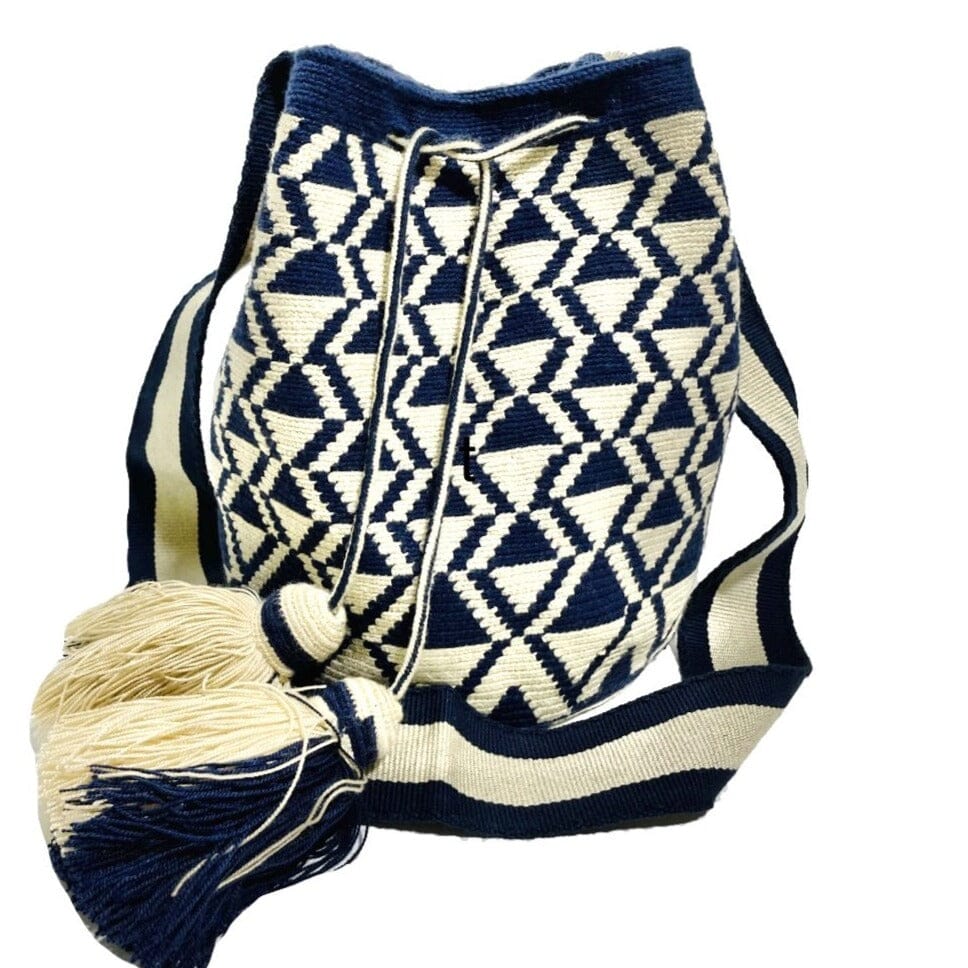 AZULA Special Edition Crochet Bags - Large - Colorful 4U - Special Edition Crochet Boho Bag - Crossbody/Shoulder Bucket Bag