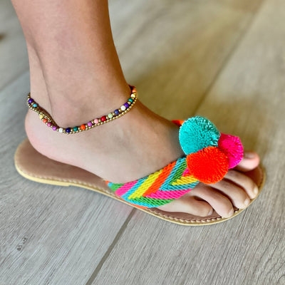 Bohemian Beaded Anklet Bracelets for Summer - Colorful 4U - Ankle Bracelets