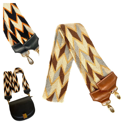 Boho Sands Bag Straps / Camera Straps | Neutral Colors - Colorful 4U - Bag Strap