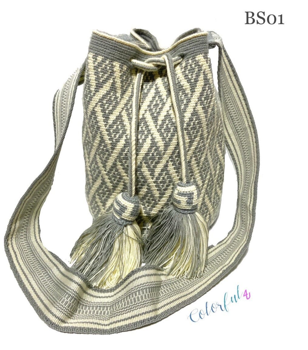 Boho Sands | Special Edition Crochet Bags | Neutral/Nude Tones - Colorful 4U - Crossbody Crochet Boho Bag