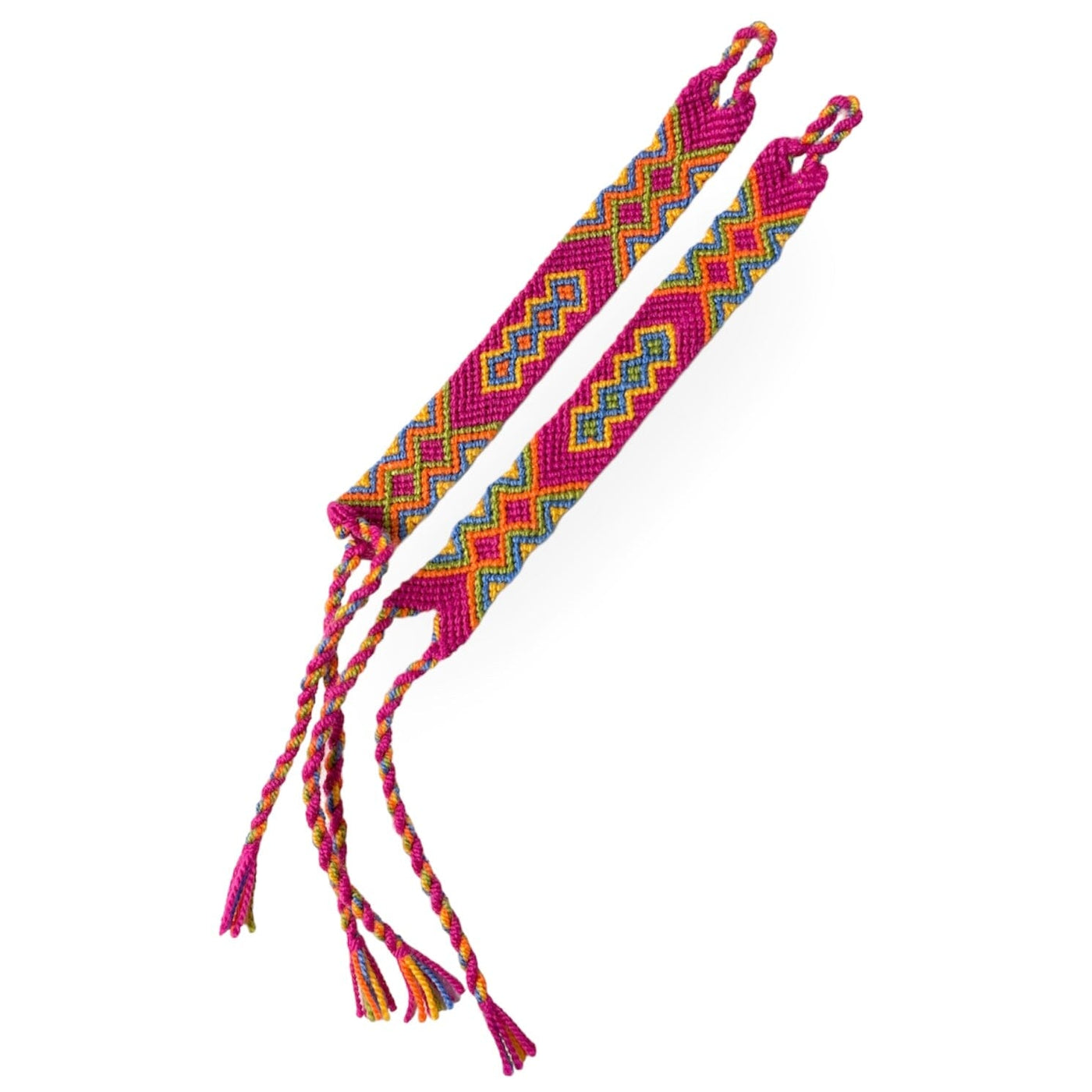 Caribbean Sunset Friendship Bracelets | Woven Bracelet - Colorful 4U - Handwoven Bracelets