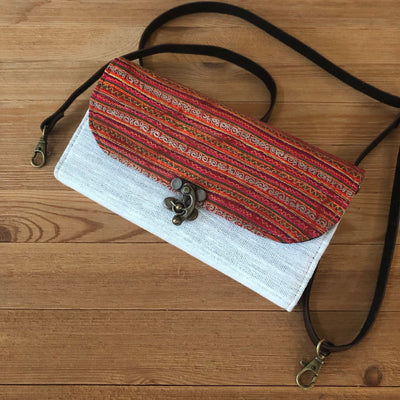 Colorful Bohemian Bag/Clutch - Embroidered Purse/Wallet - Colorful 4U - Embroidered Bag