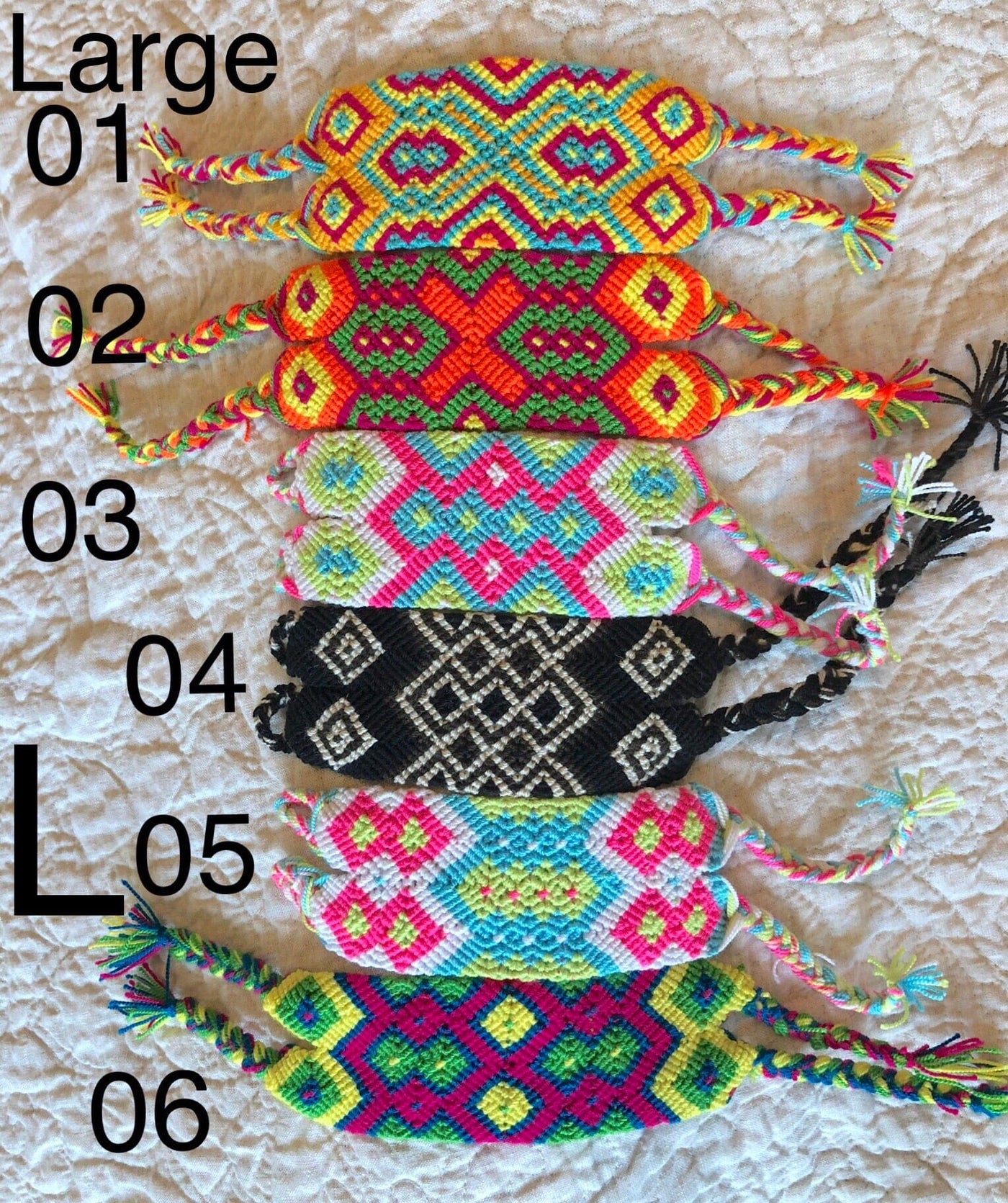 Colorful Friendship Bracelets - Colorful 4U - Handwoven Bracelets