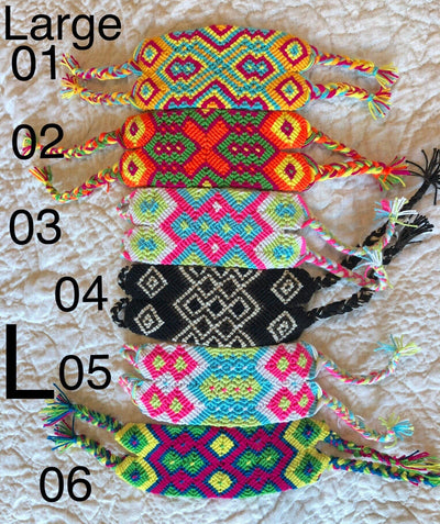 Colorful Friendship Bracelets - Colorful 4U - Handwoven Bracelets