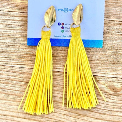 Colorful Tassel Earrings - Colorful 4U - Tassel Earrings