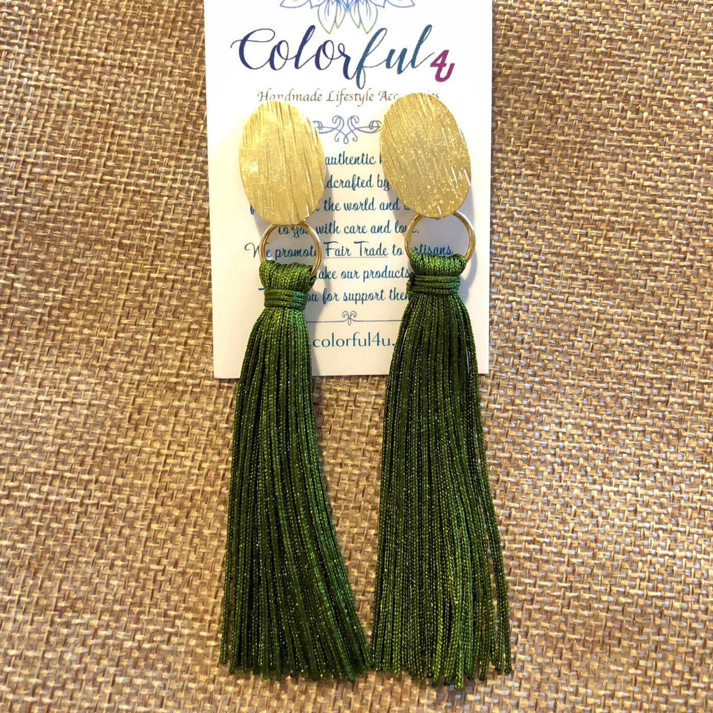 Colorful Tassel Earrings - Colorful 4U - Tassel Earrings