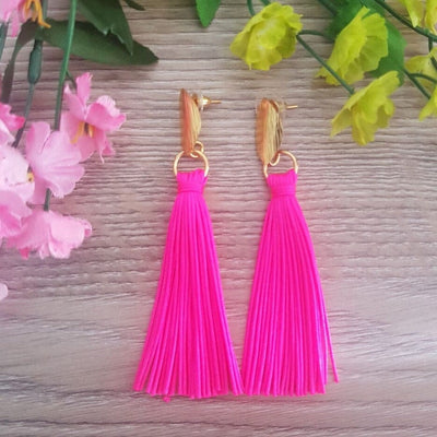 Colorful Tassel Earrings - Colorful 4U - Tassel Earrings