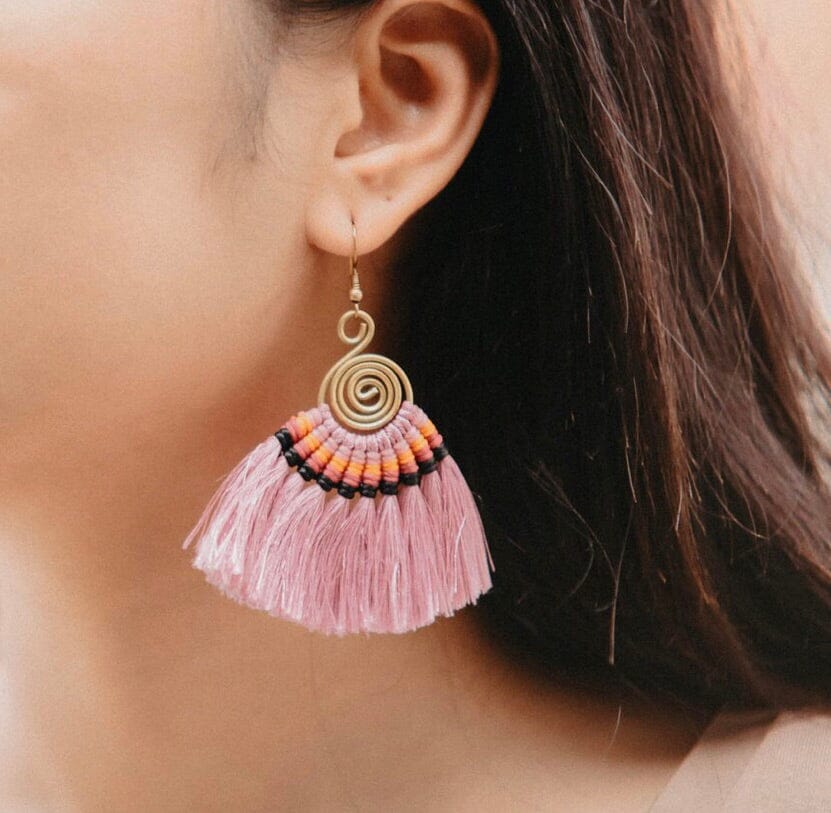 Colorful Tassel Earrings - Tribal Style - Colorful 4U - Tassel Earrings