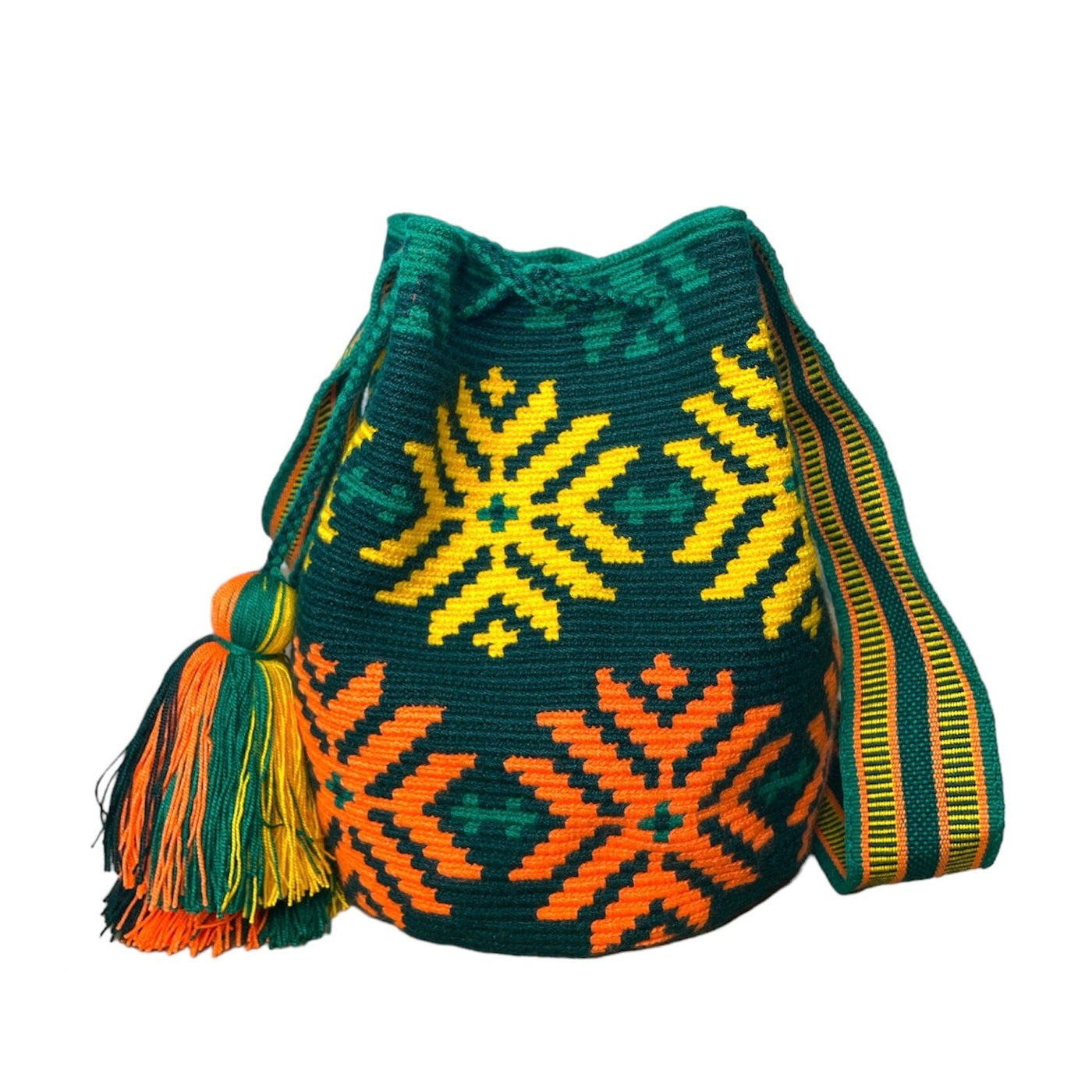 Colorful Winter Crossbody Bags | Limited Winter Edition - L - Colorful 4U - Crossbody Crochet Boho Bag