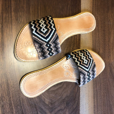 Cute Summer Sandals - Pretty Brown - Colorful 4U - Summer Sandals