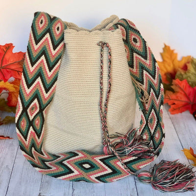 Desert Dreams Bohemian Handbags for Fall | Solid Earth Tones Crossbody Boho Bags | L - Colorful 4U - Solid Color Crochet Bag - Crossbody/Shoulder Boho Bag