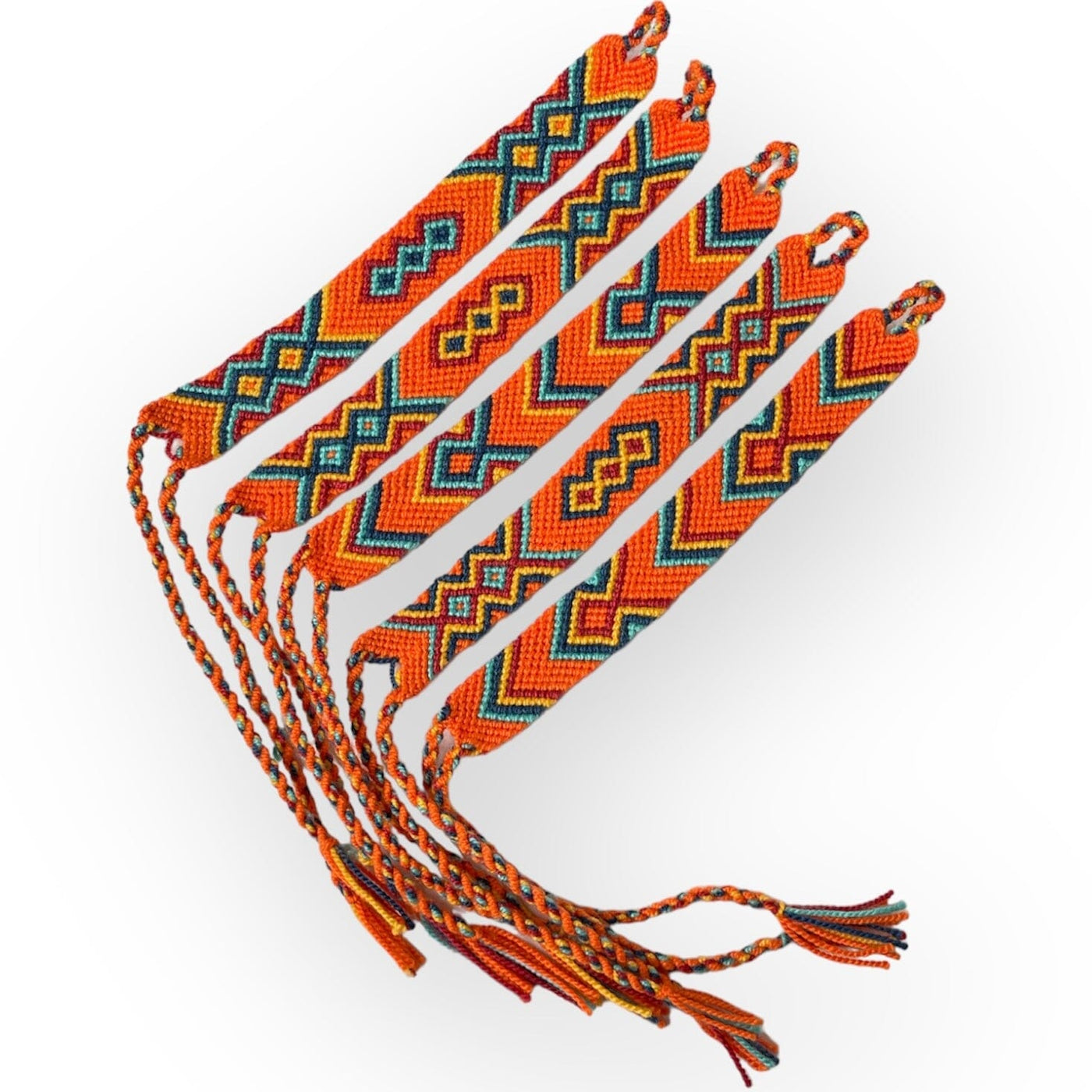 Desert Sunset Friendship Bracelets | Woven Bracelet - Medium Size - Colorful 4U - Handwoven Bracelets