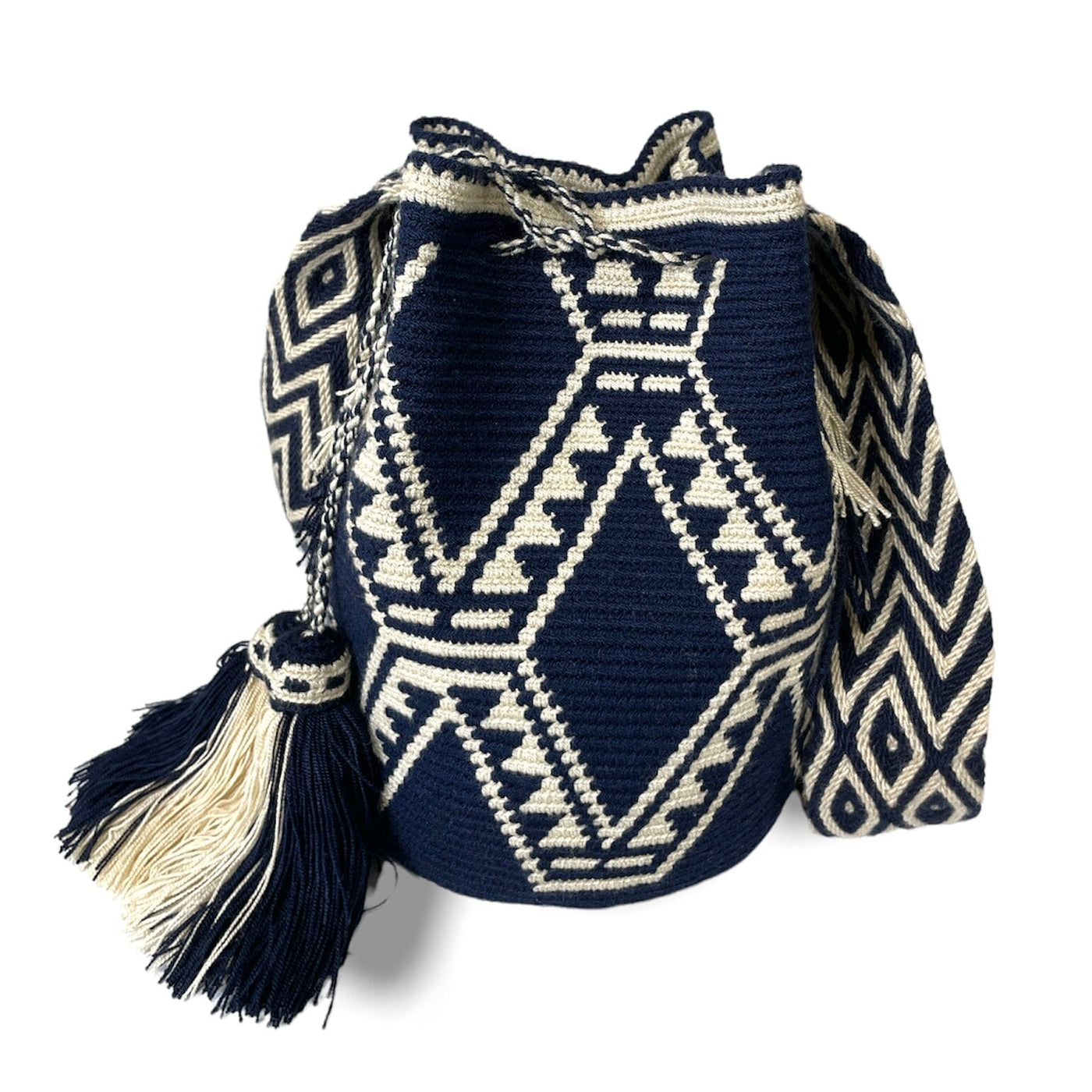 Blue Crochet Bags | Crossbody bohemian handbags| Boho purse for women ...
