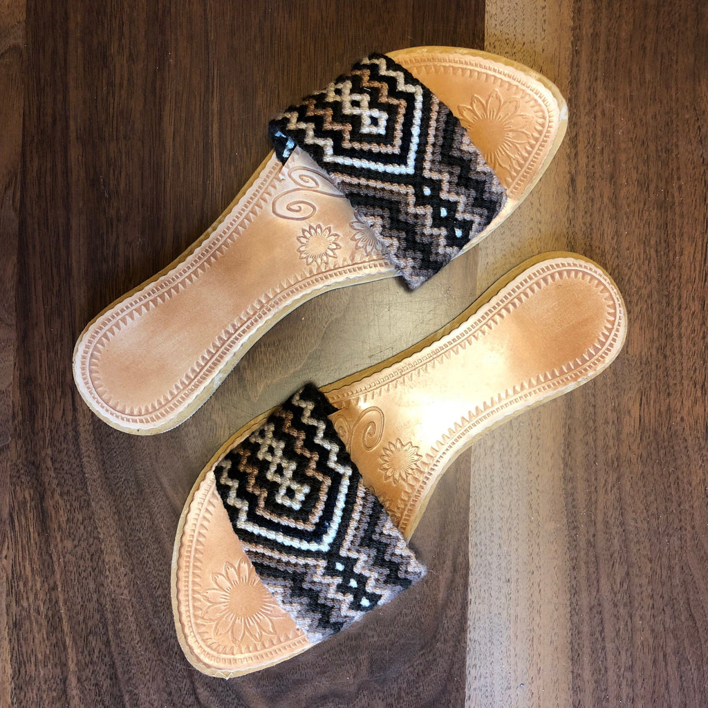 Braided Puff Slide Sandals | Women's Sandals | MILK MONEY